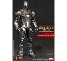 Iron Man 2 Movie Masterpiece Action Figure 1/6 Iron Man Mark II Armor Unleashed 30 cm